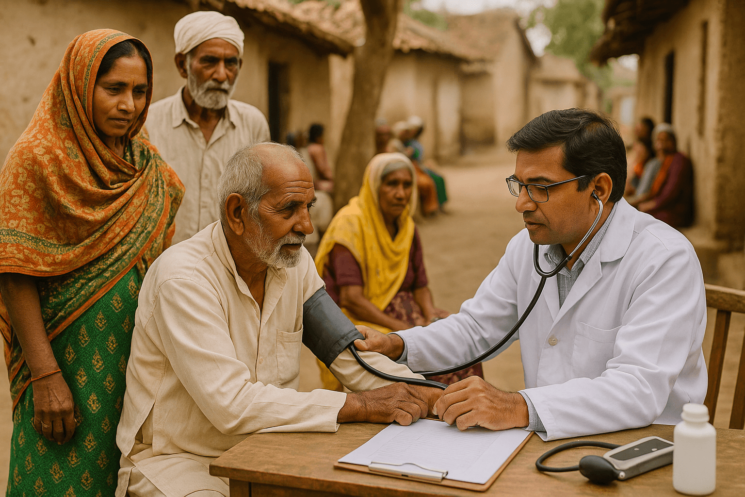 Elderly healthcare and care services in the community